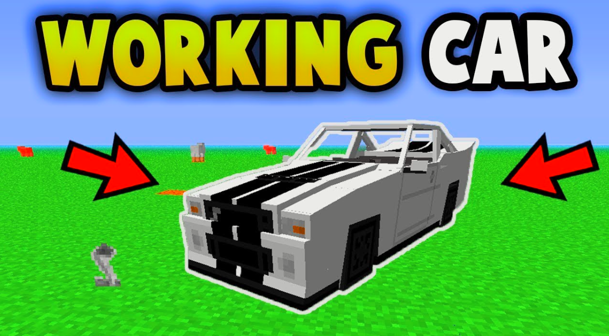 Build a Car In Minecraft On PC or Mac