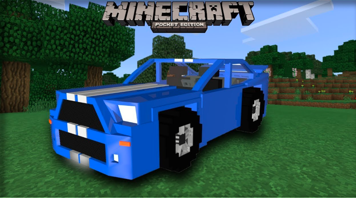 Make A Car In Minecraft In Pocket Edition